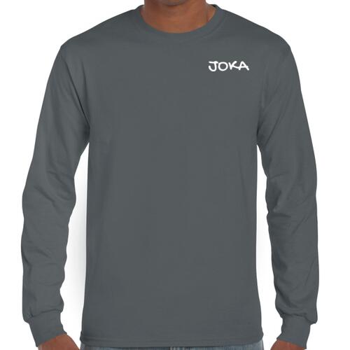 JOKA - White Logo Long Sleeve  Thumbnail