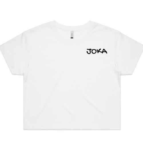 JOKA - Black Logo Cropped Tee Thumbnail