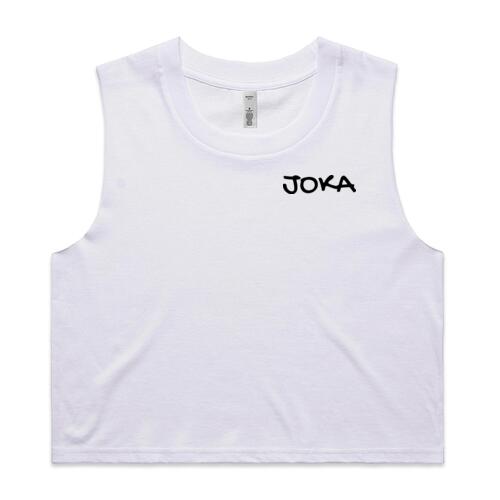 JOKA - Black Logo Cropped Tank Thumbnail