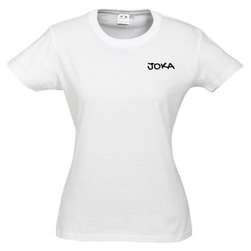 JOKA - Black Logo Plus Size Tee (Ladies) Thumbnail