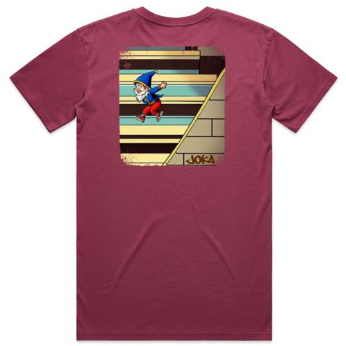 Joka - White Logo Jumping Gnome Tee   Thumbnail