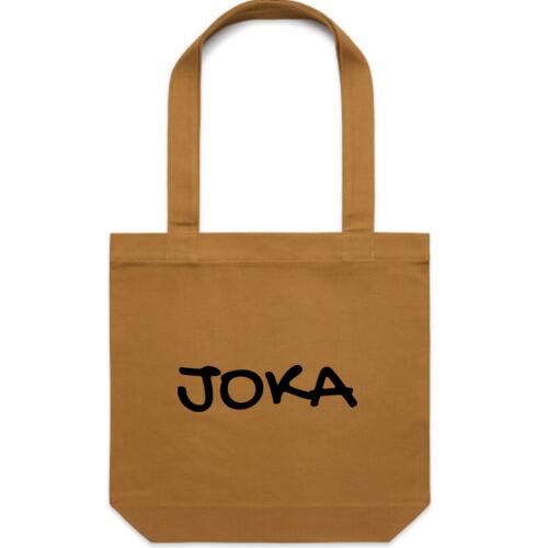 JOKA - Black Logo Tote Bag  Thumbnail