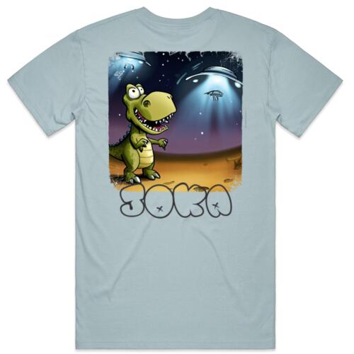Joka - White Logo Dino Tee    Thumbnail