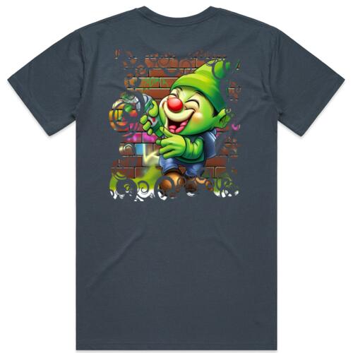 Joka - Black Logo Spray Gnome Tee   Thumbnail