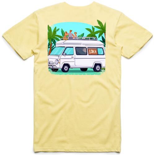 Joka - Black Logo Beach Van Tee    Thumbnail