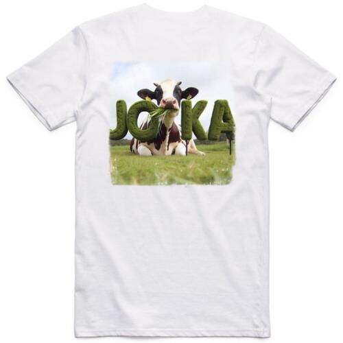 Joka - Black Logo Cow Grass Tee  Thumbnail