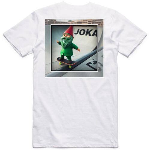 Joka - Black Logo Skating Gnome Tee    Thumbnail