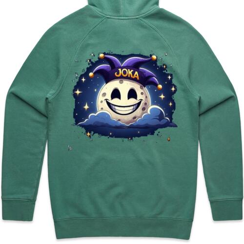 JOKA - White Logo Moon Hoodie  Thumbnail