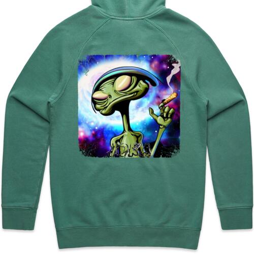 JOKA - Black Logo Alien Hoodie     Thumbnail