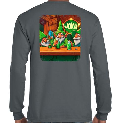 Joka - White Logo Gnome Long Sleeve   Thumbnail