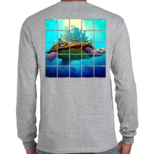 Joka - White Logo Turtle Long Sleeve    Thumbnail