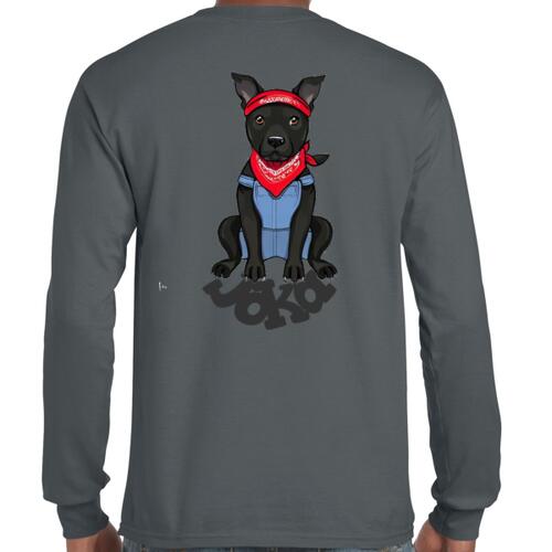 Joka - White Logo Ty Long Sleeve    Thumbnail