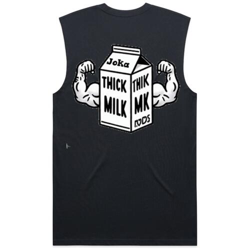 Joka - White Logo Colours Thick Milk Tank Thumbnail