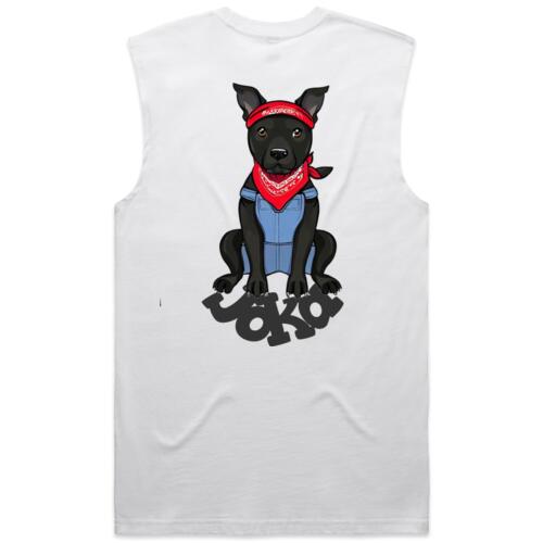 Joka - Black Logo White Ty Tank Thumbnail
