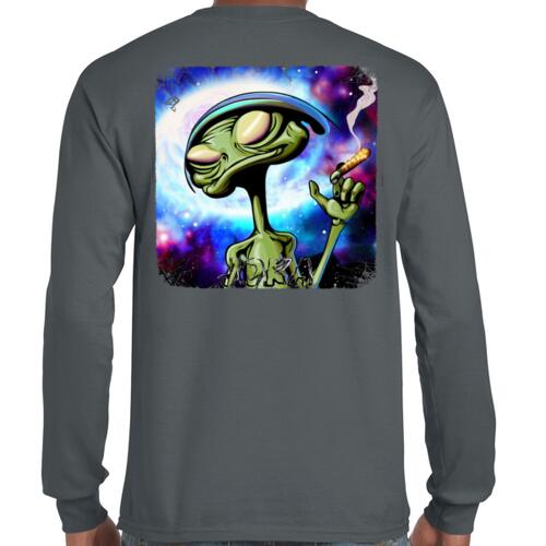 Joka - White Logo Alien Long Sleeve     Thumbnail