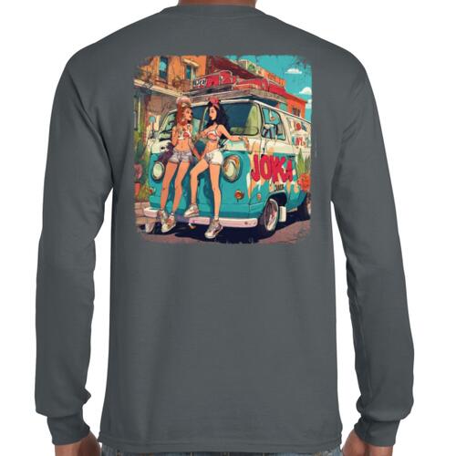 Joka - White Logo Van Girls Long Sleeve    Thumbnail