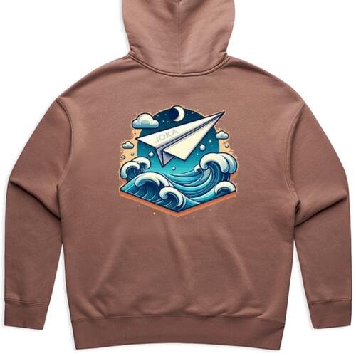 JOKA - Plane Wave Relax Hoodie (Ladies) Thumbnail